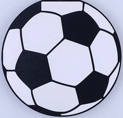 Drevená krabička na mliečne zúbky v tvare futbalovej lopty
